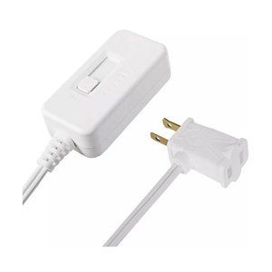 Plug-In Lamp & Light Dimmer Switch - 6.56 ft Cord Model #HPID01W - White